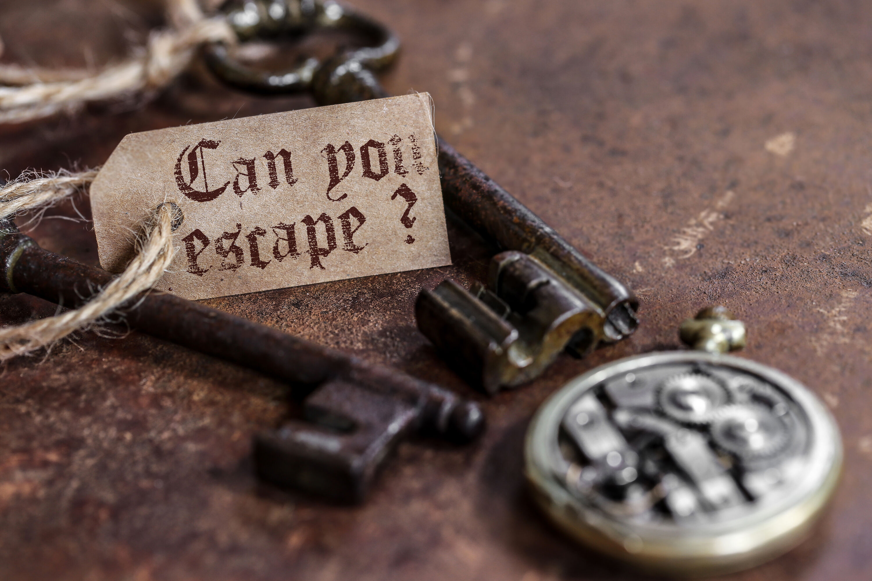 Escape In Indoor Escaperoom